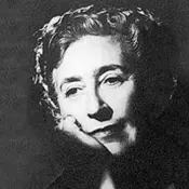 Retrato de  Agatha Christie