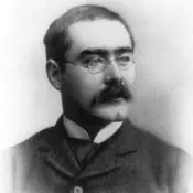 Retrato de  Rudyard Kipling