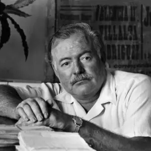 Retrato de  Ernest Hemingway