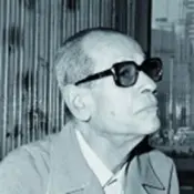 Retrato de  Naguib Mahfuz