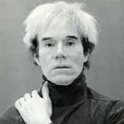 Retrato de  Andy Warhol