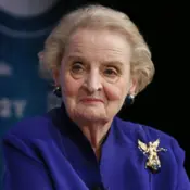 Retrato de  Madeleine Albright