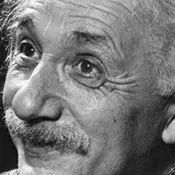 Retrato de  Albert Einstein