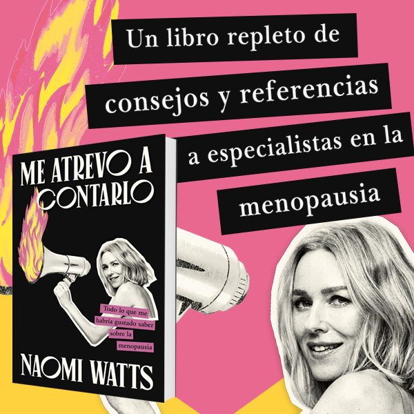 Banner Me atrevo a contarlo de Naomi Watts