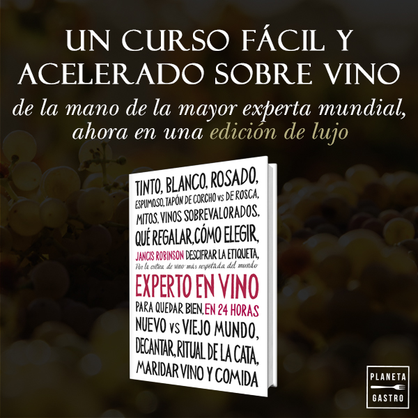 Banner Experto en vino en 24 horas. Edición especial de Jancis Robinson