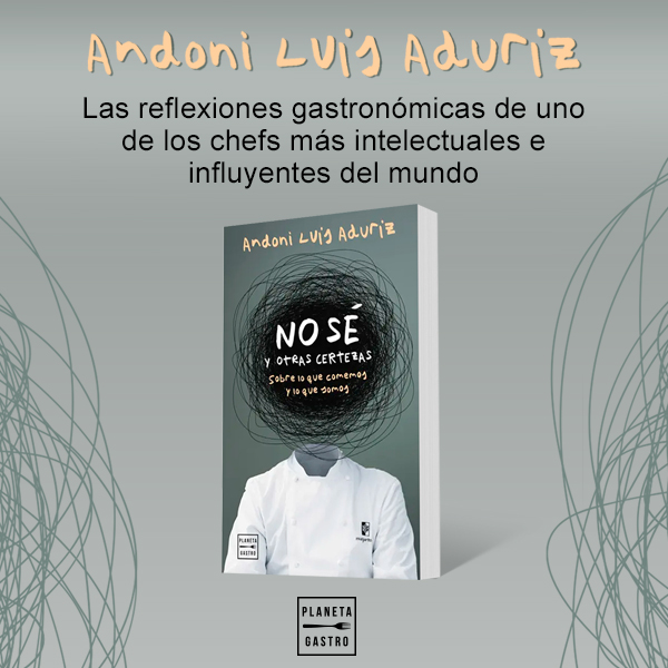 Banner No sé. Y otras certezas de Andoni Luis Aduriz