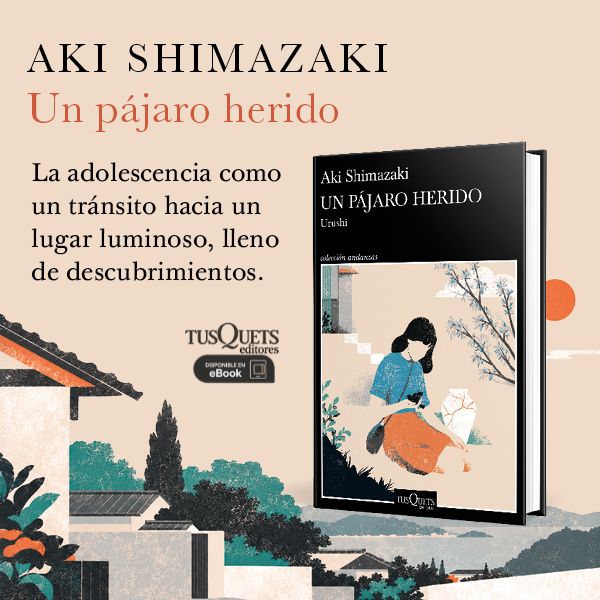 Banner Banner web - Un pájaro herido, de Aki Shimazaki