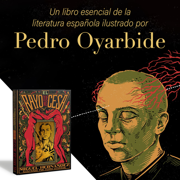 Banner El rayo que no cesa por Pedro Oyarbide