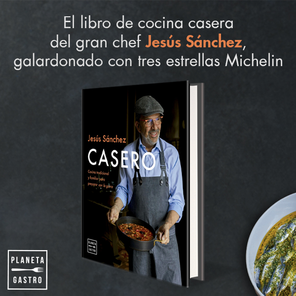 Banner El libro de cocina casera del gran chef Jesús Sánchez