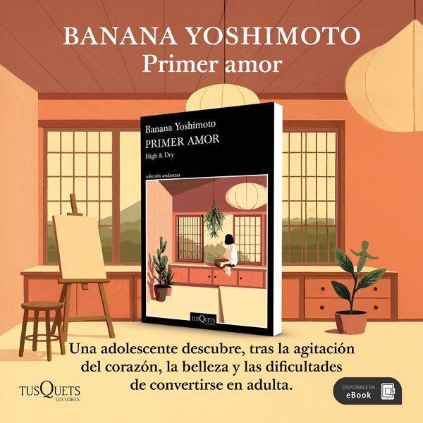 Banner Primer amor - Banana Yoshimoto