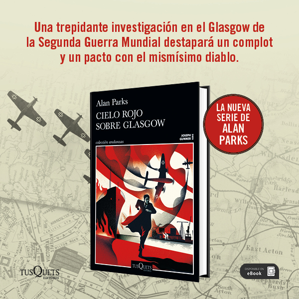 Banner Banner Cielo rojo sobre Glasgow
