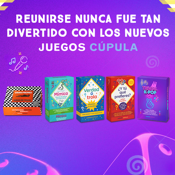 Banner Reunirse nunca fue tan divertido con los nuevos Juegos Cúpula