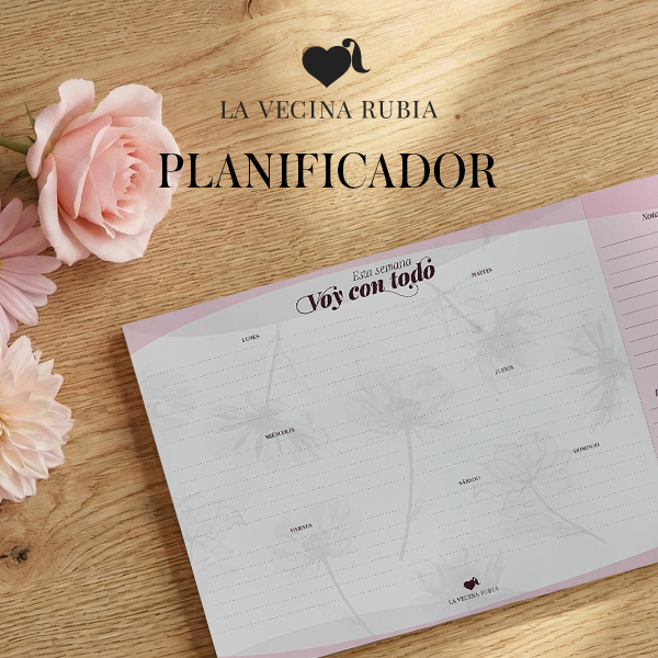 Banner Gener 2026 Banner planificador La Vecina Rubia