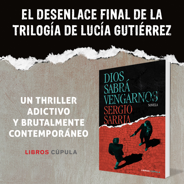 Banner Dios sabrá vengarnos de Sergio Sarria