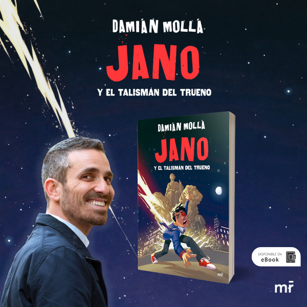 Banner Jano y el talismán del trueno_Damián Molla