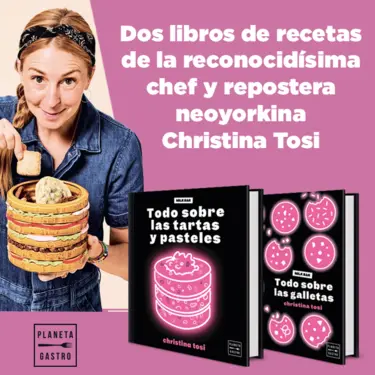 Banner Libros de la reconodísima chef y repostera neoyorkina Christina Tosi