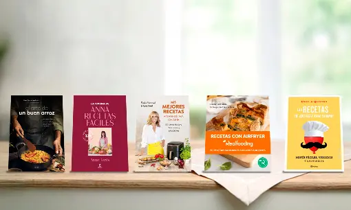 Imagen articulo: Los mejores libros de recetas para inspirarte en la cocina
