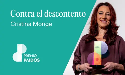 Imagen articulo: Cristina Monge, ganadora del Premio Paidós 2026