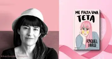 Imagen articulo: Raquel Haro, autora del libro 'Me falta una teta': «El humor me ha salvado»