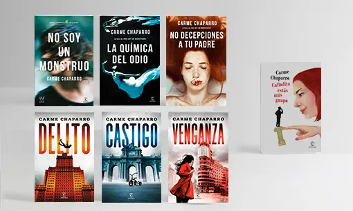 Imagen articulo: Carme Chaparro: todos sus libros en orden de lectura