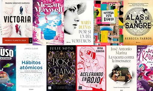 Imagen articulo: Libros más vendidos de agosto​ 2025