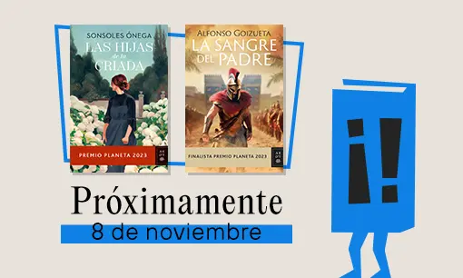 Imagen articulo: Presentación cubiertas de las novelas ganadora y finalista del Premio Planeta 2023