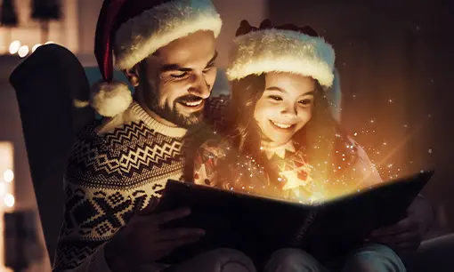 Imagen articulo: 6 cuentos cortos de Navidad para leer con peques en estas fiestas