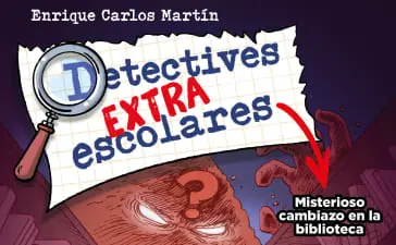 Imagen articulo: Enrique Carlos Martín publica su nuevo escape room literario 'Detectives extraescolares'