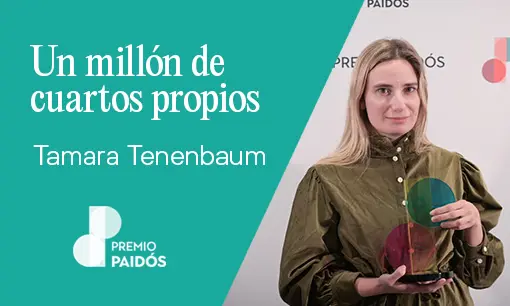 Imagen articulo: Tamara Tenenbaum, ganadora del Premio Paidós 2025