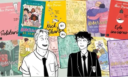Imagen articulo: Heartstopper: ¿En qué orden debes leer los  libros publicados hasta ahora?