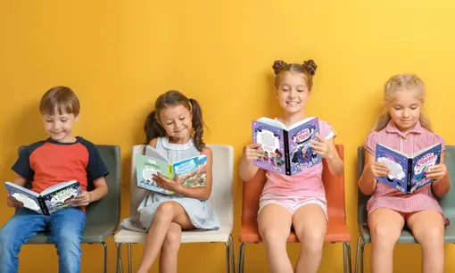 Imagen articulo: Colecciones de libros infantiles que harán que los niños amen la lectura