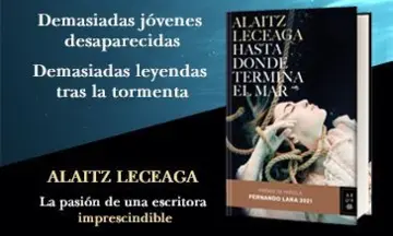 Imagen articulo: Alaitz Leceaga nos cuenta las claves de su nueva novela 'Hasta donde termina el mar'