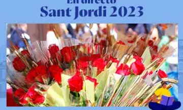 Imagen articulo: Sant Jordi 2023, en directo desde Barcelona: Firmas, autores y todo lo que necesitas saber