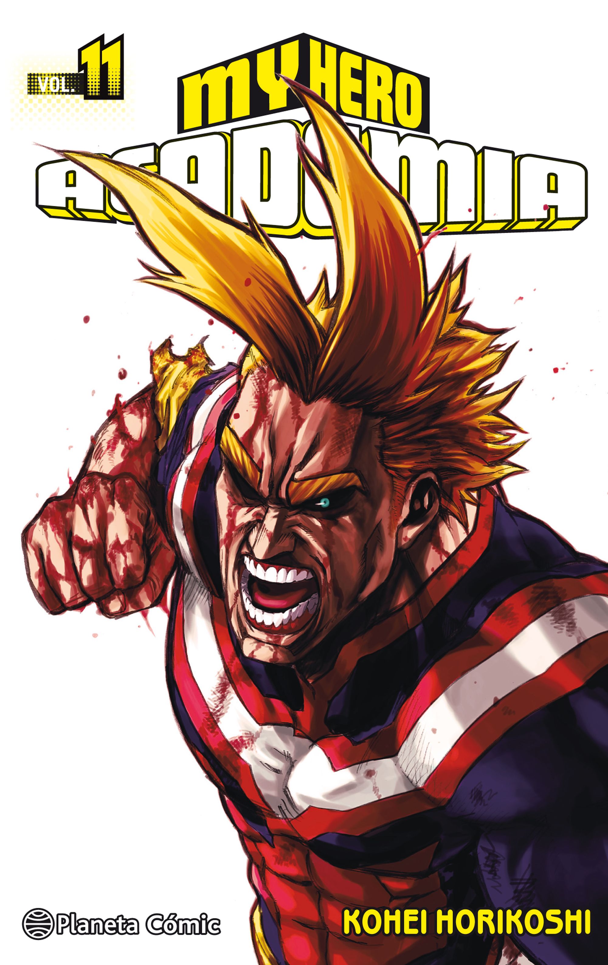 Portada My Hero Academia nº 11