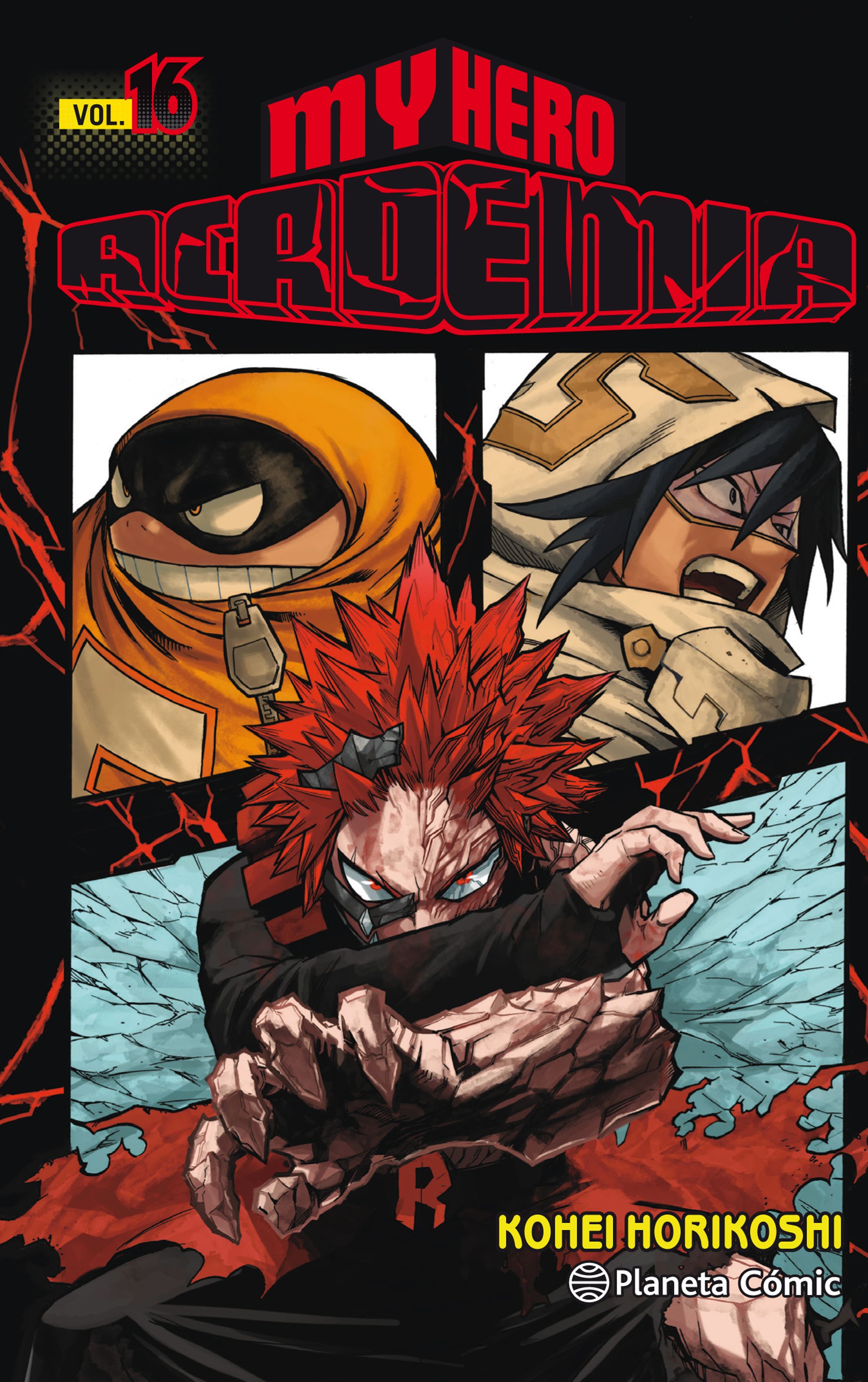 Portada My Hero Academia nº 16