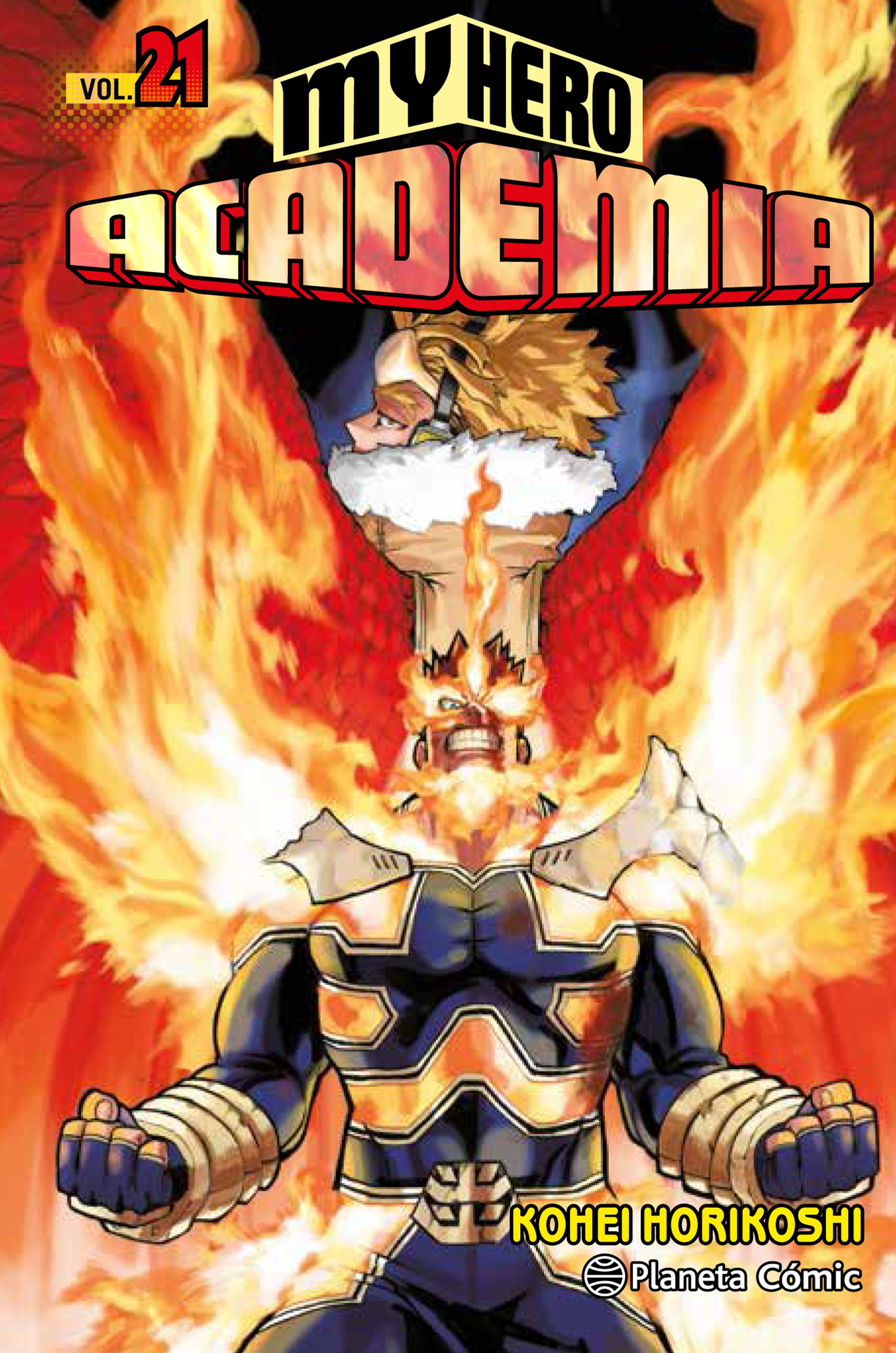 Portada My Hero Academia nº 21