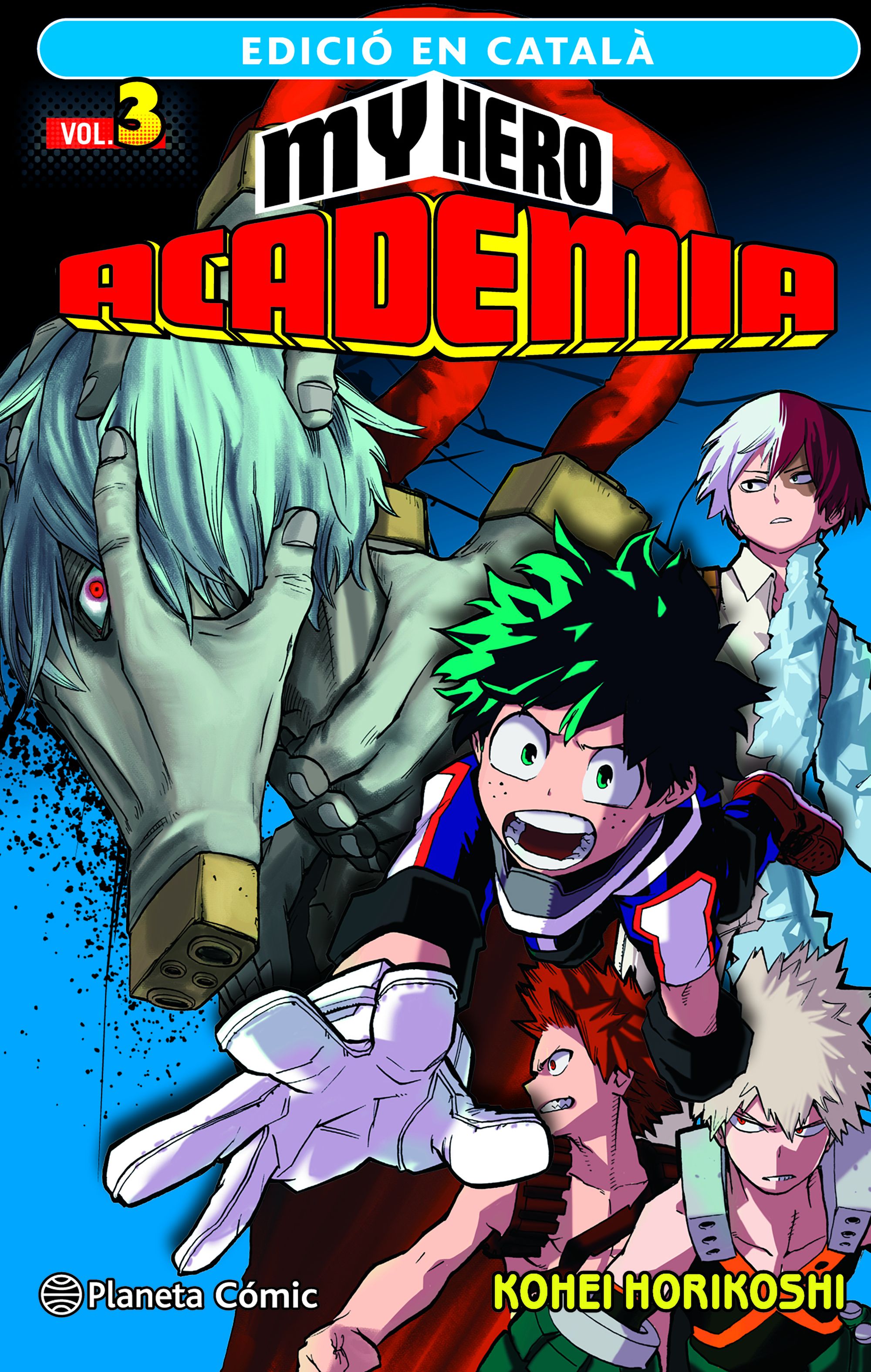 Portada My Hero Academia nº 03 (català)