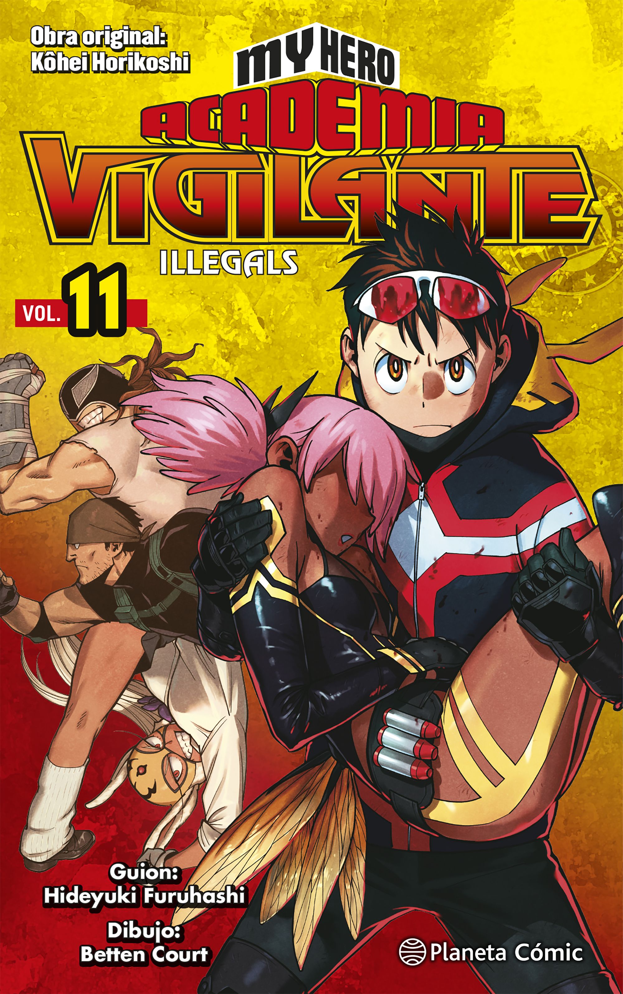 Portada My Hero Academia Vigilante Illegals nº 11/15