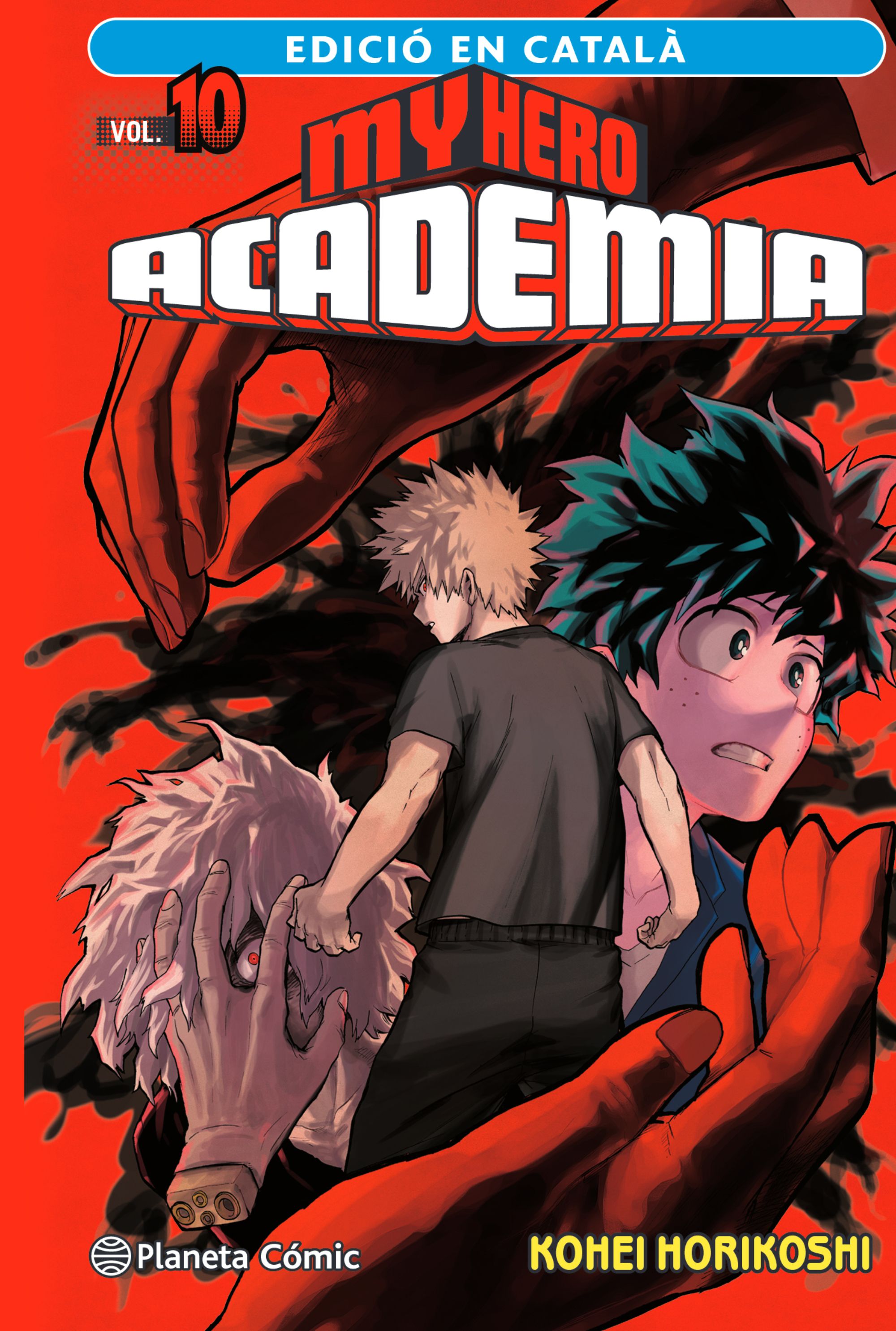 Portada My Hero Academia nº 10 (català)
