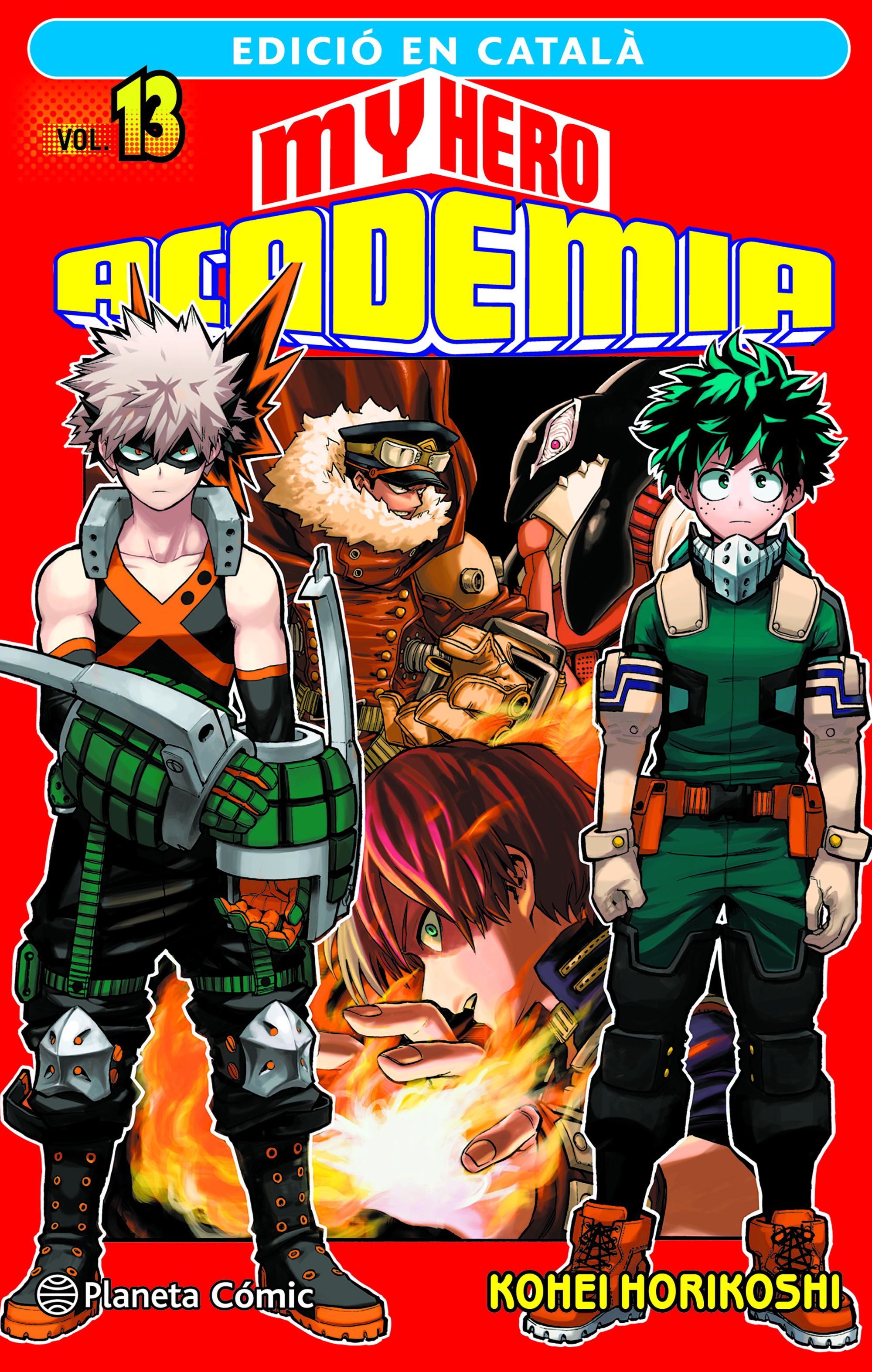 Portada My Hero Academia nº 13 (català)