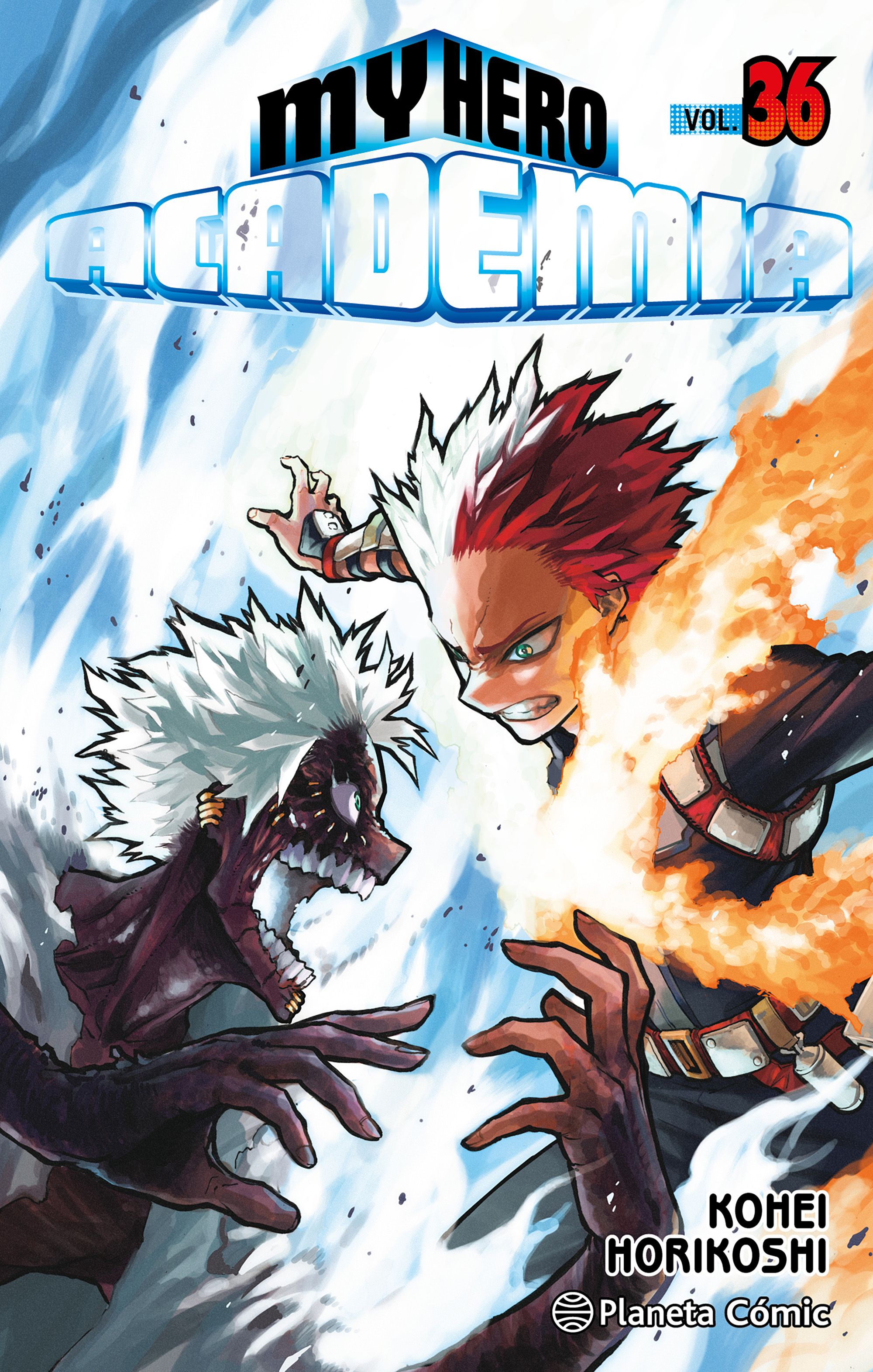 Portada My Hero Academia nº 36