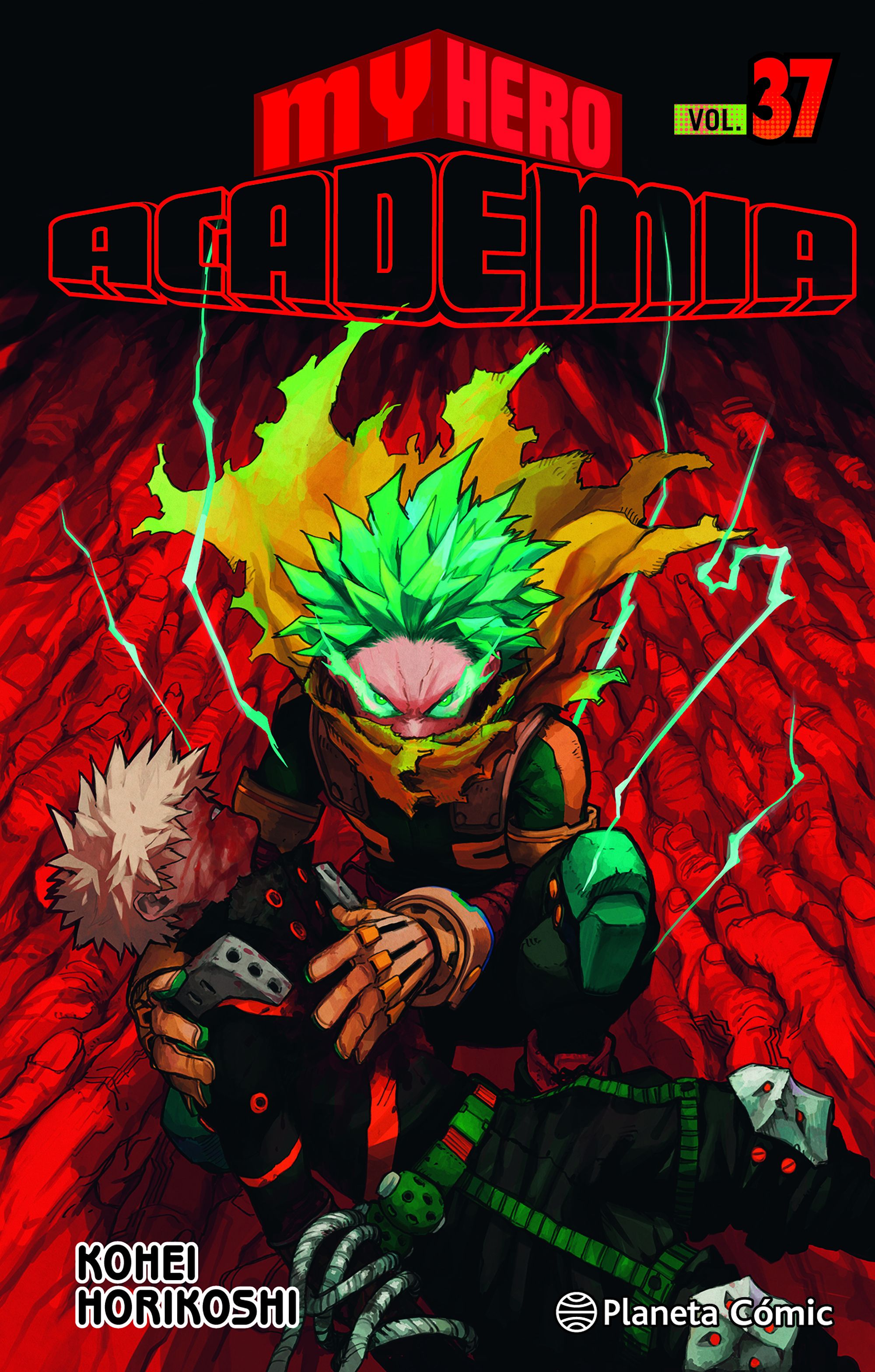 Portada My Hero Academia nº 37