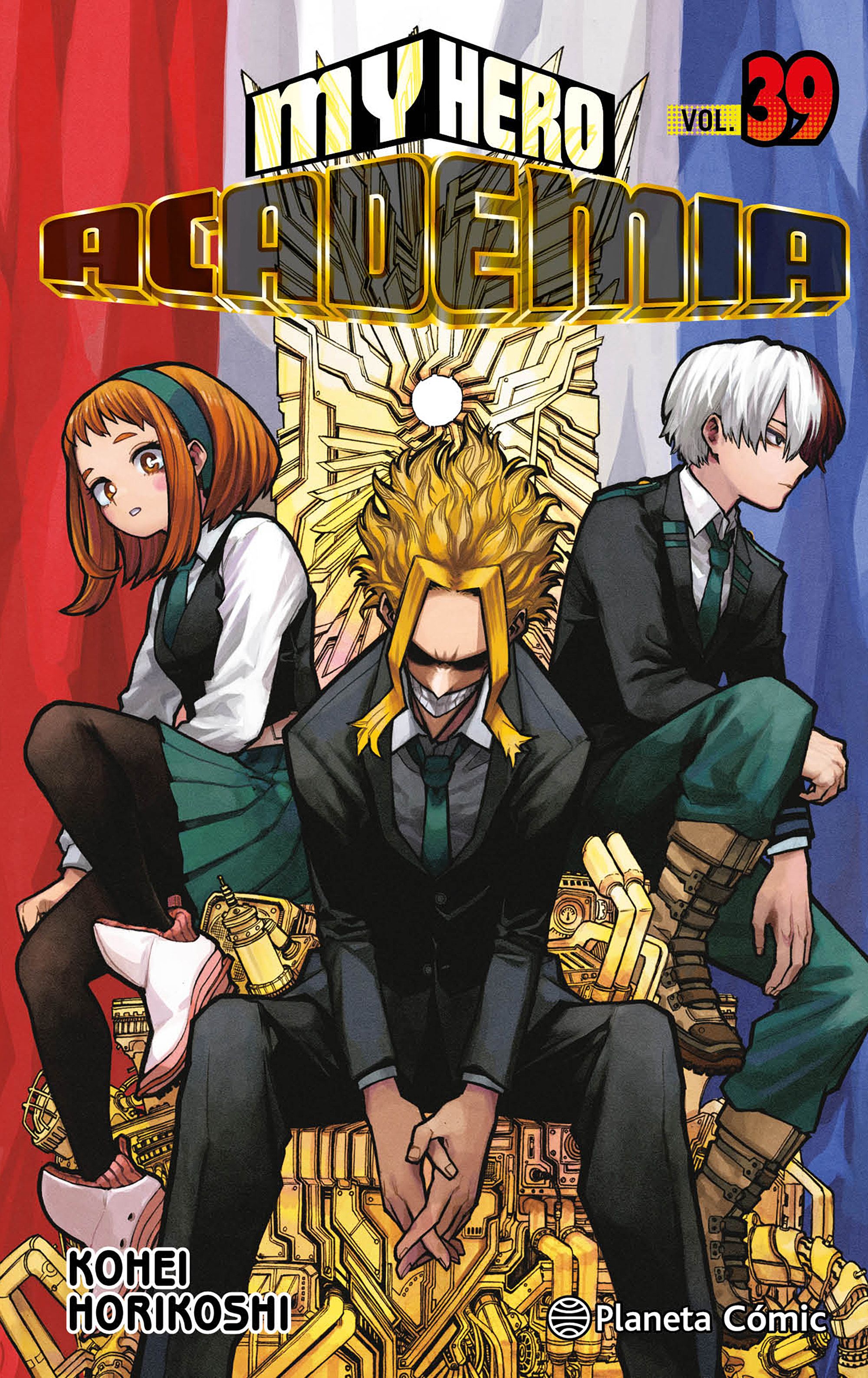 Portada My Hero Academia nº 39
