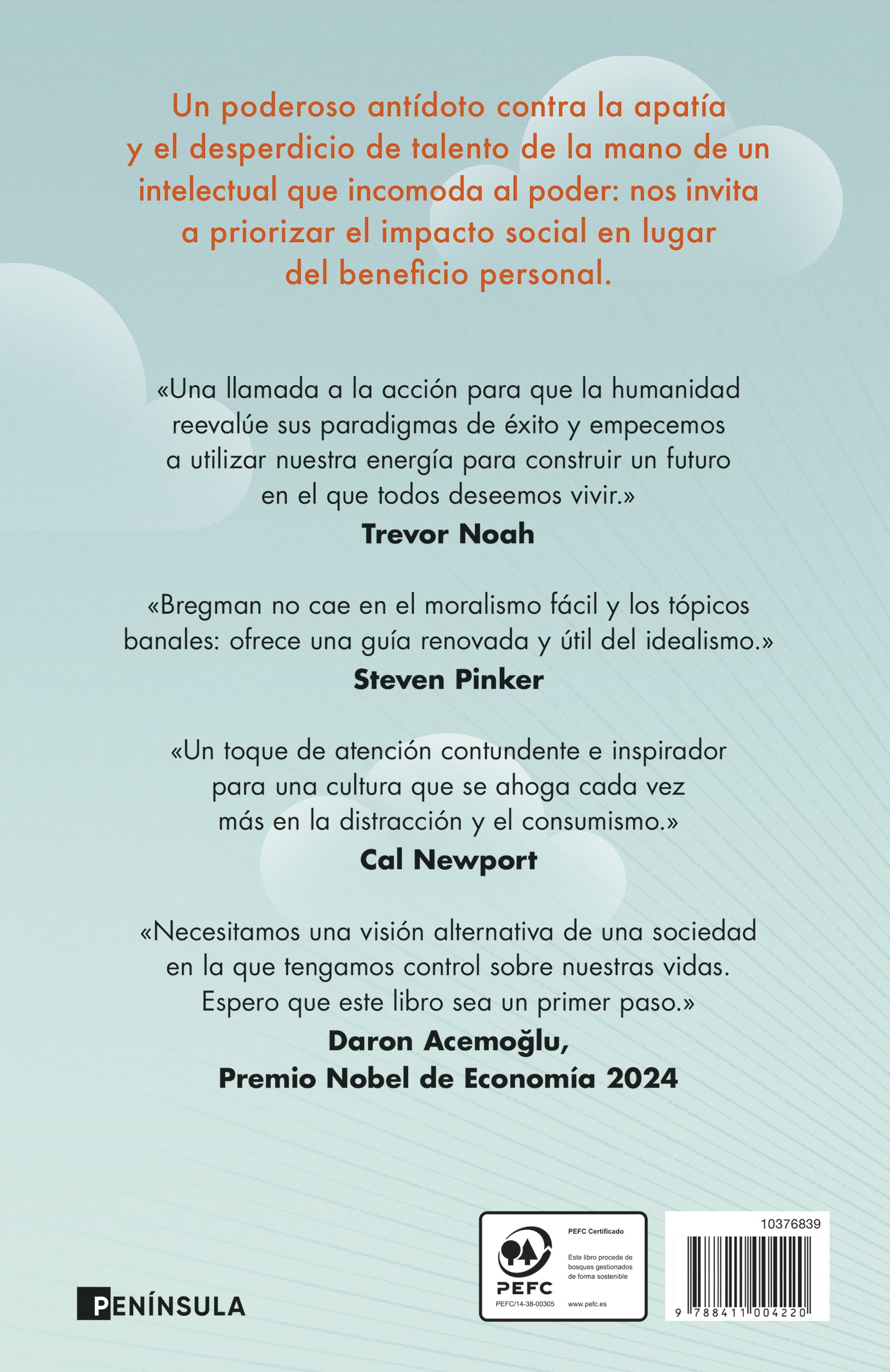 Miniatura contraportada Ambición moral