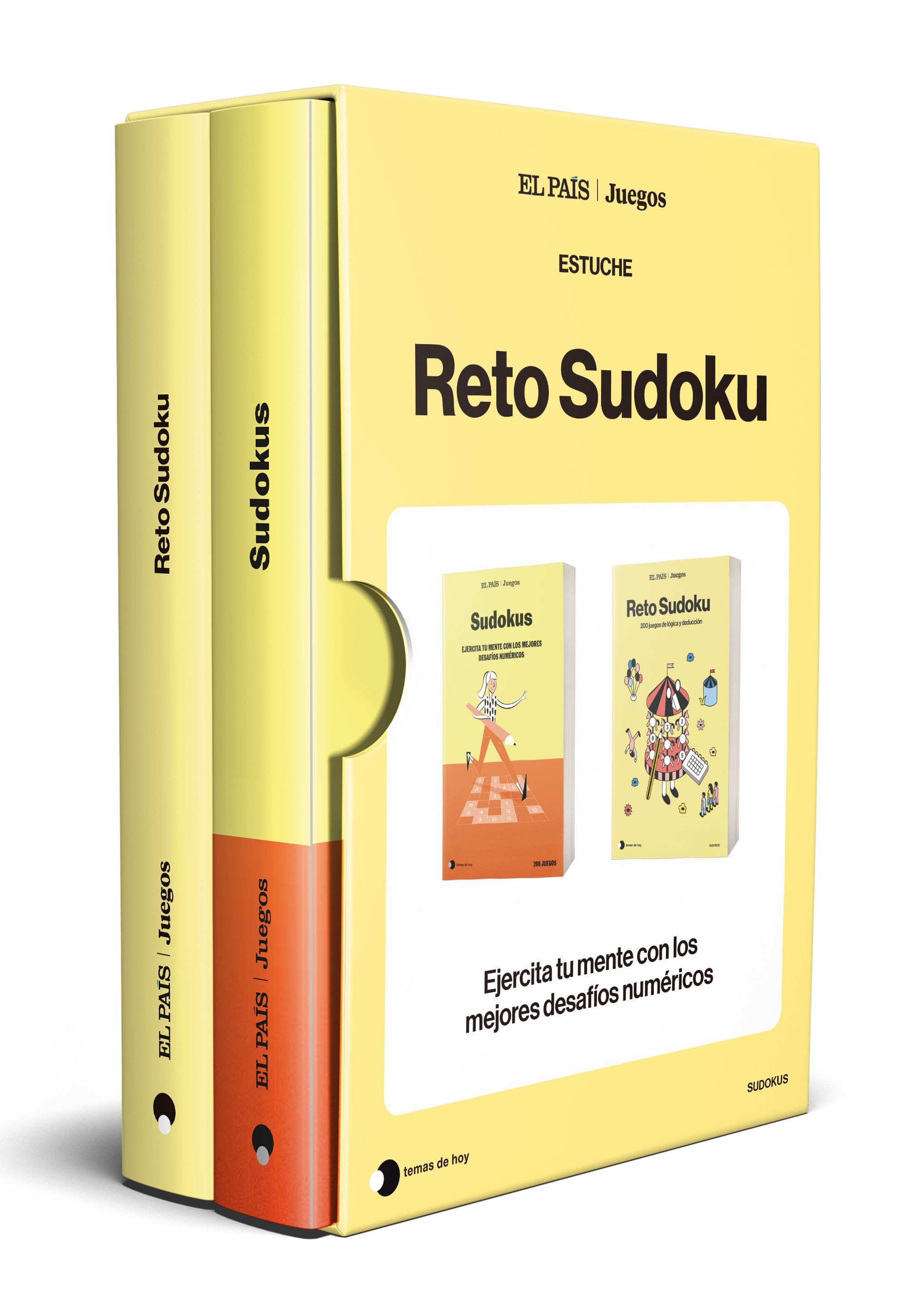 Portada Estuche El reto Sudoku (El País Juegos)