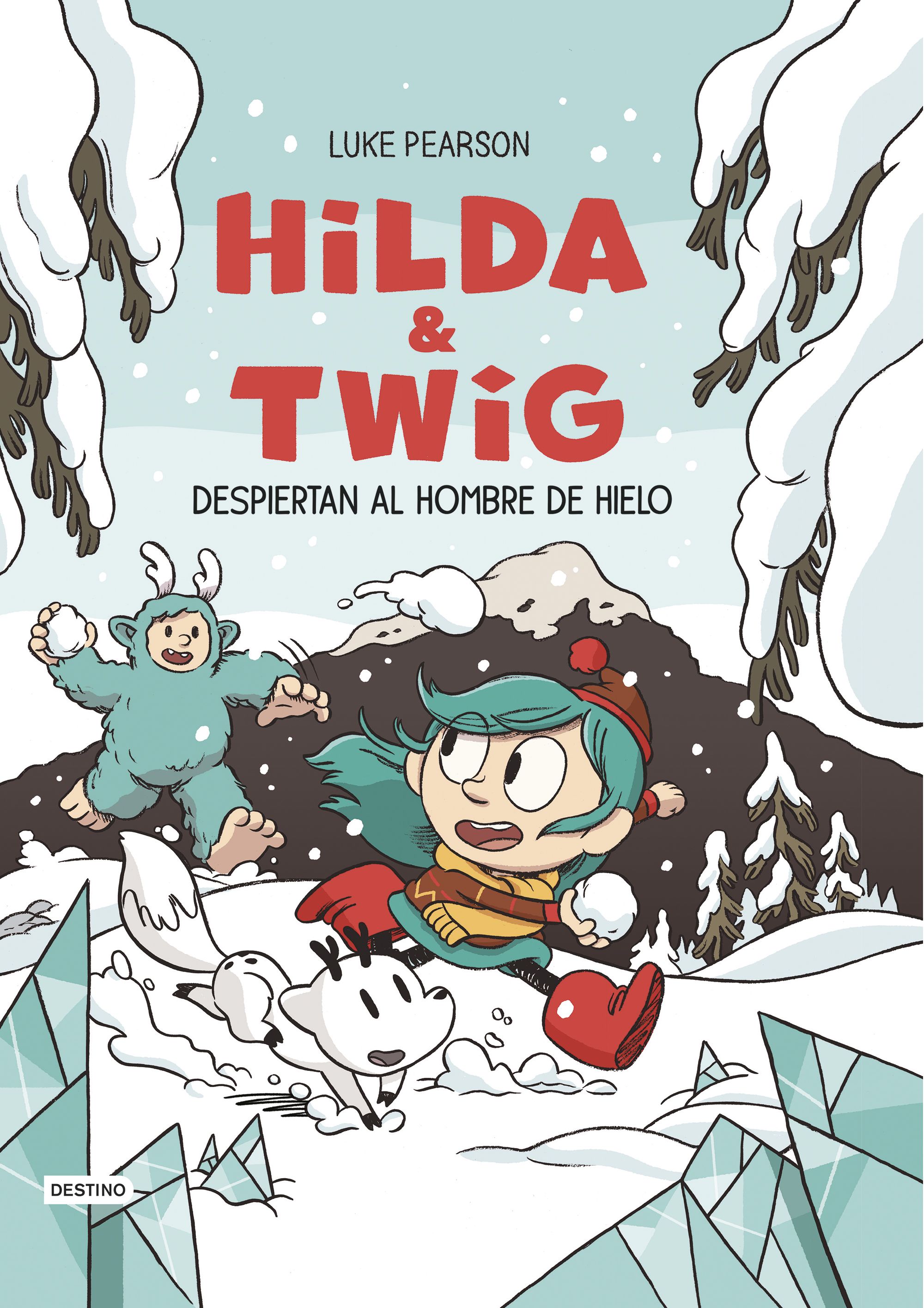 Portada Hilda & Twig 2. Hilda y Twig despiertan al Hombre de Hielo