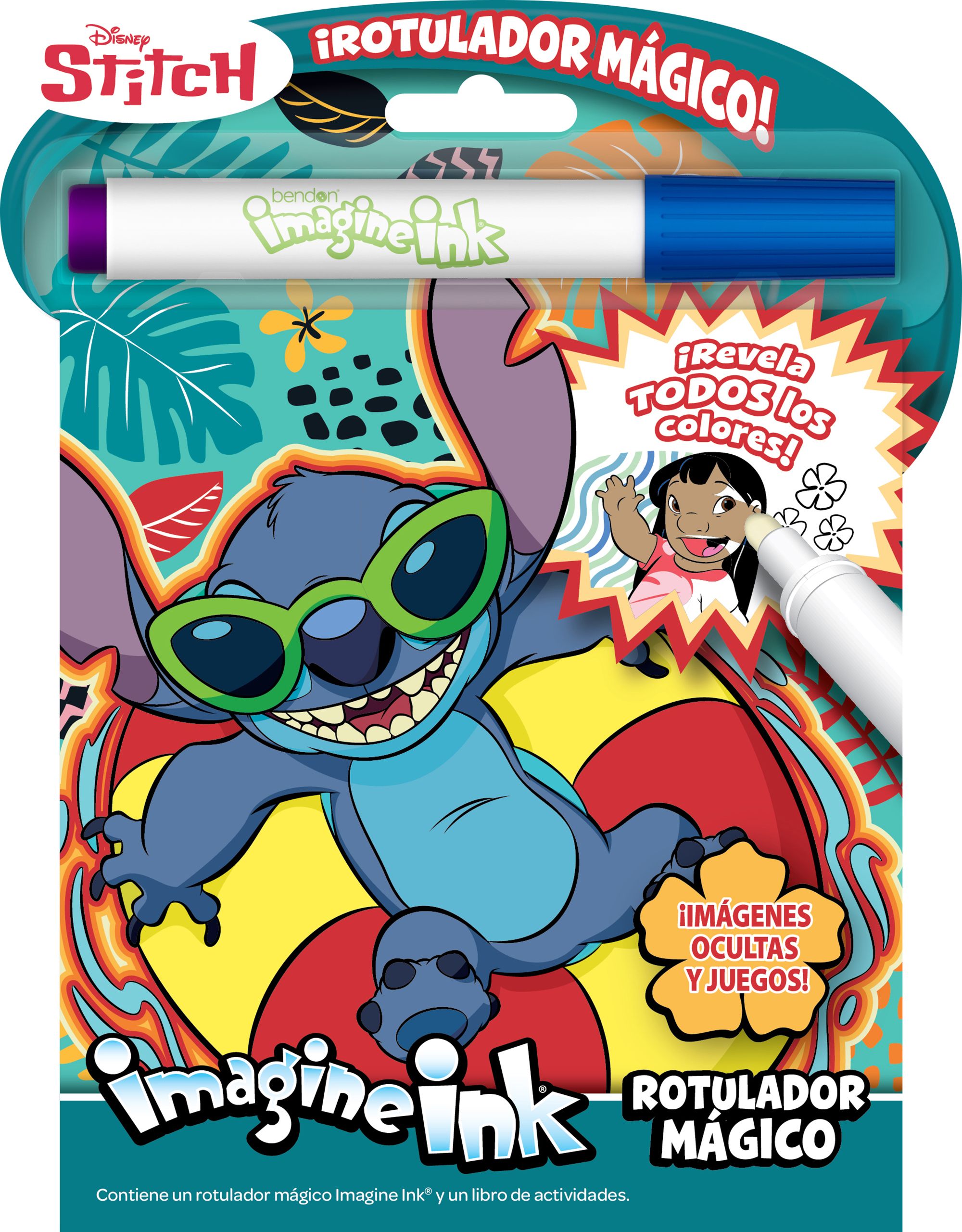 Portada Stitch. Rotulador mágico