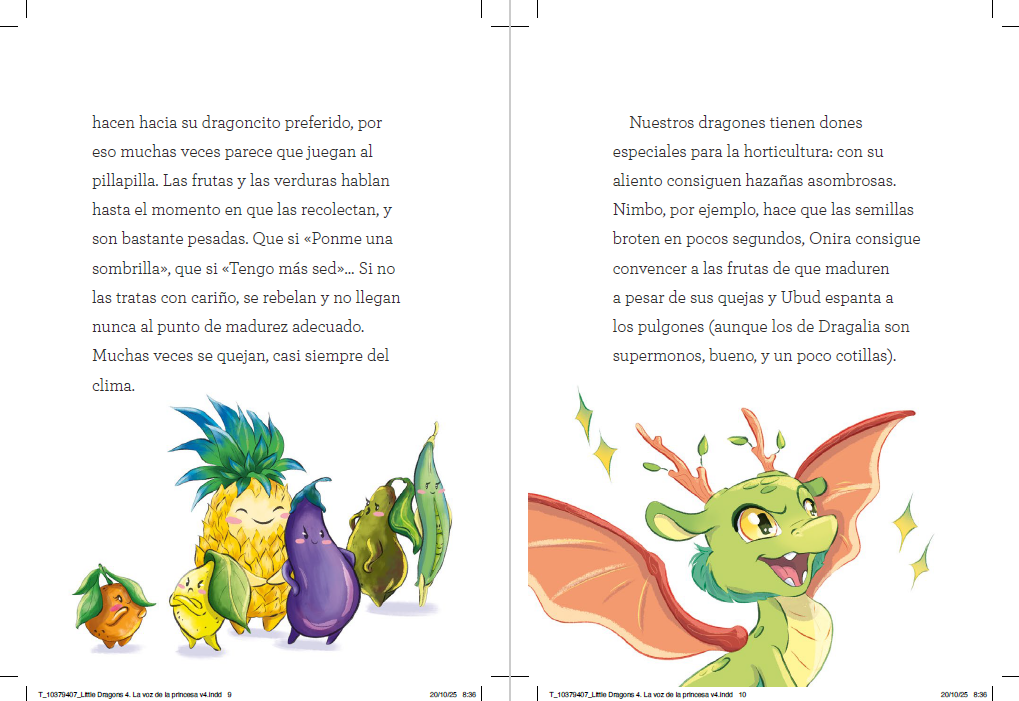 Portada Little Dragons 4. La voz de la princesa 1