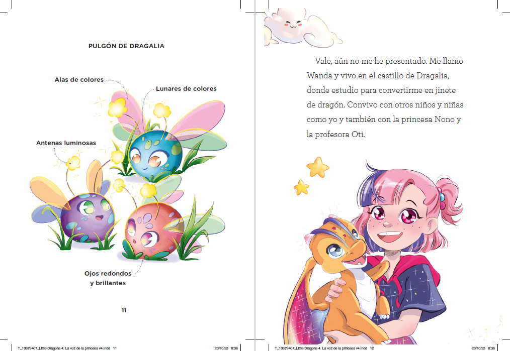 Portada Little Dragons 4. La voz de la princesa 2