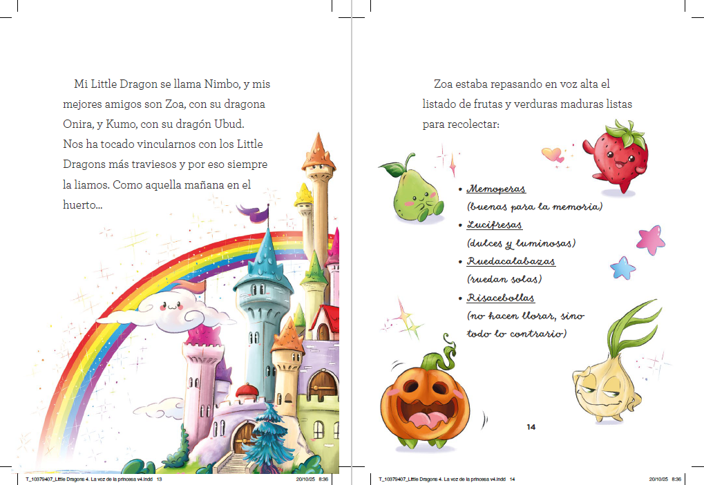 Portada Little Dragons 4. La voz de la princesa 3